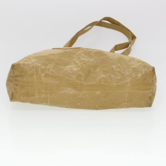 CHANEL Shoulder Bag Enamel Beige CC Auth bs5025 - Picture 6 of 16